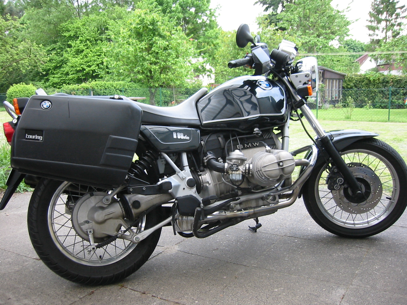 BMW R80 R – Fahrspuren